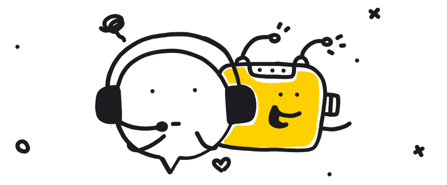 Give your customers a helping hand whenever needed. - ready-to-use chatbot templates for support