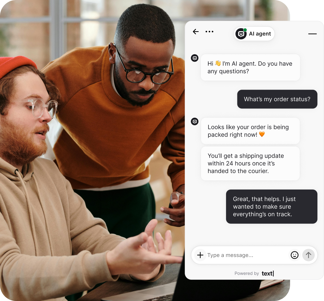 AI retail chatbot for personalized product recommendations and order tracking