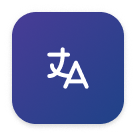 Language control icon